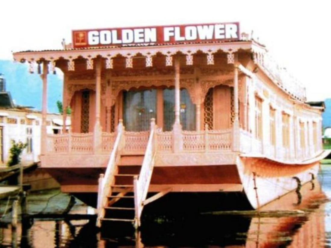 Hotel Golden Flower Heritage Houseboat Nagin Bagh Esterno foto